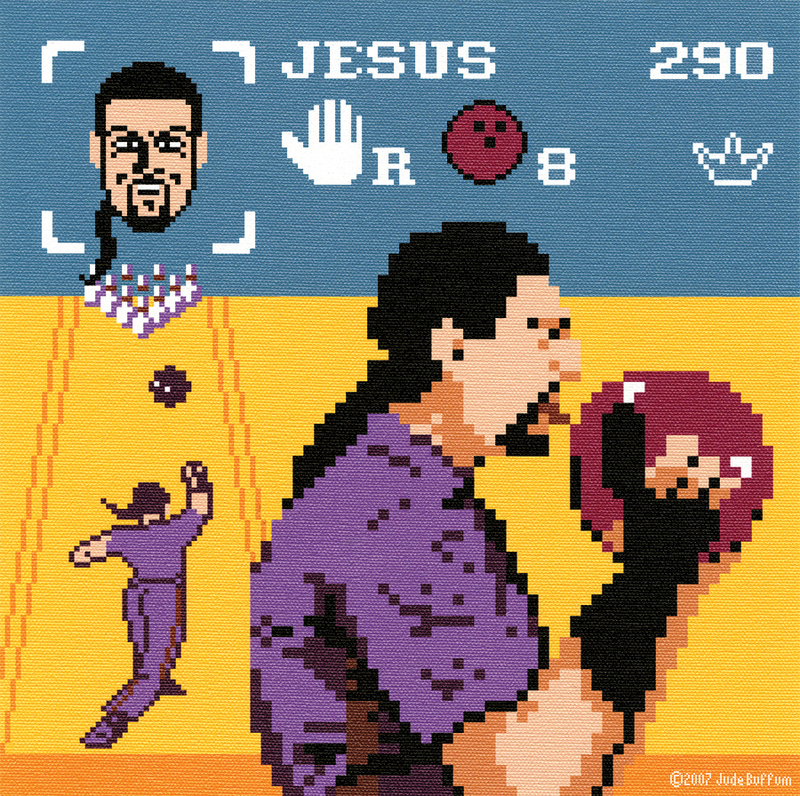 Illustration for article titled A Pixelated Big Lebowski Game Would Have You Play As 'The Dude' And It Would Be Awesome